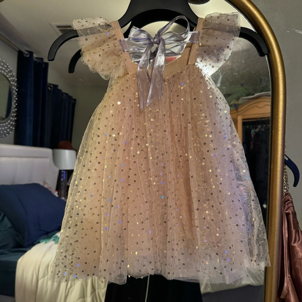 12-14 month tulle sequin dress - Picture 4 of 7